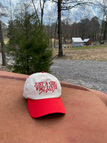 Just a Girl who loves Jesus-RED