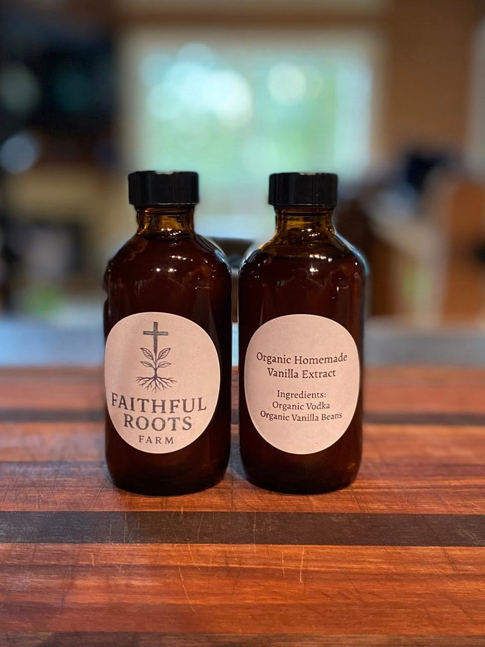 Homemade Organic Vanilla Extract