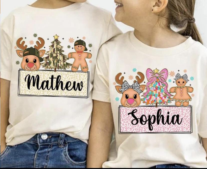 Custom Christmas Kid Design