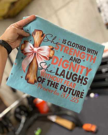 Proverbs 37:25 Short Sleeve Comfort Colors