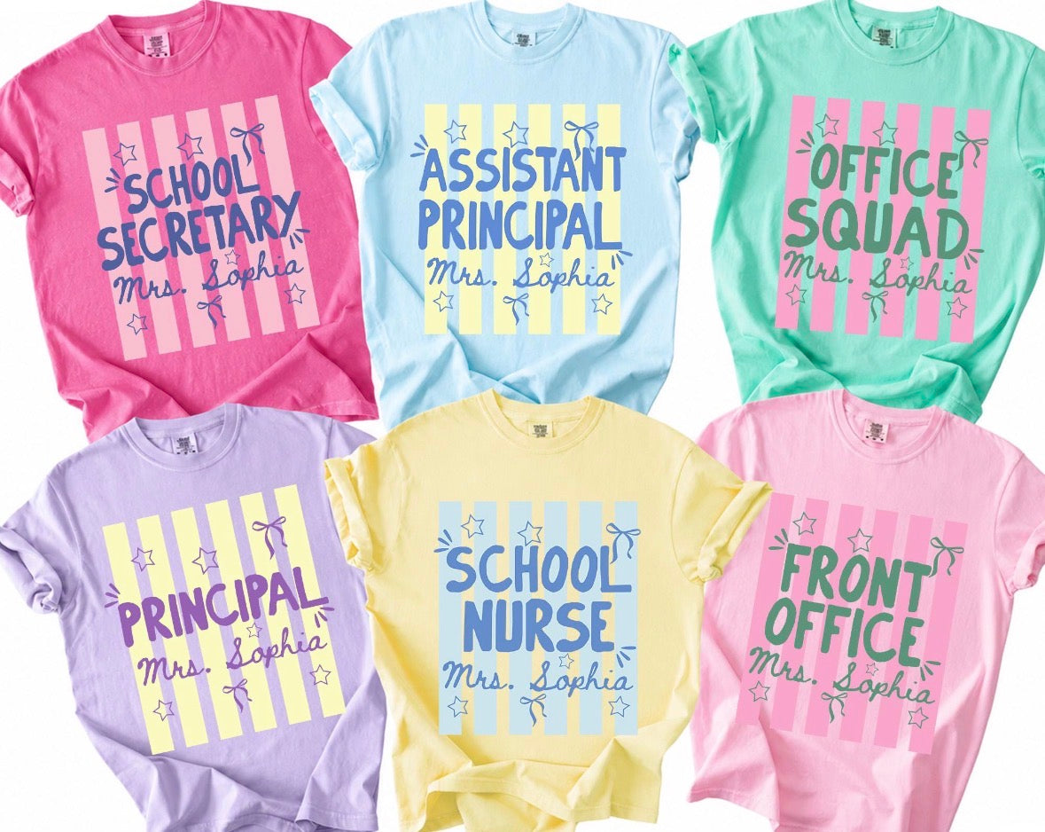 Pastel Title Stripes