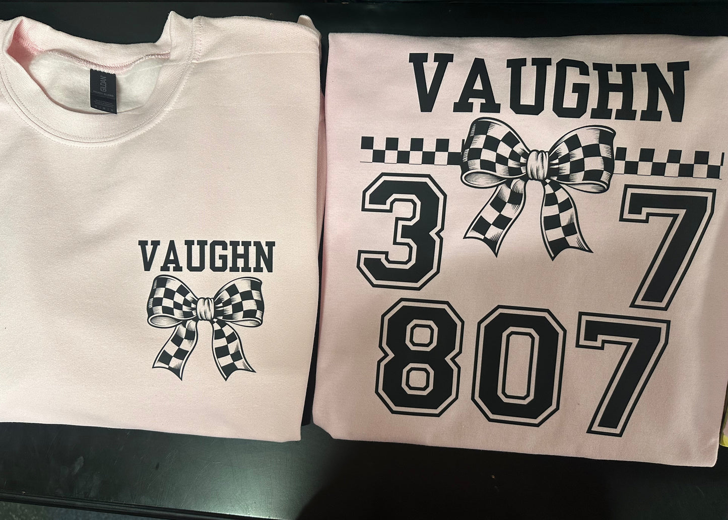 Motocross Last name & Bike number- Front and Back