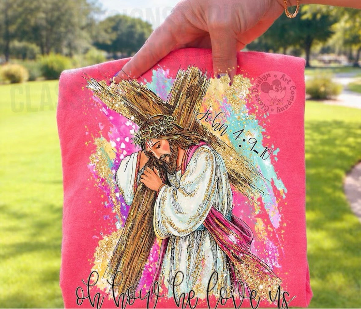 Jesus carries the Cross