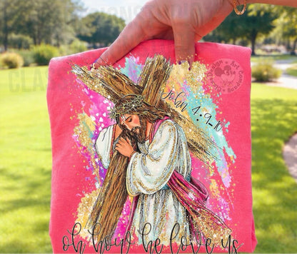 Jesus carries the Cross