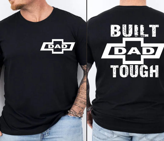 Built Dad Tough front and back