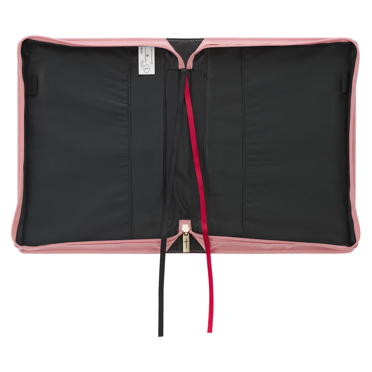 Plans Pink Bouquet Faux Leather Fashion Bible Cover - Jeremiah 29:11