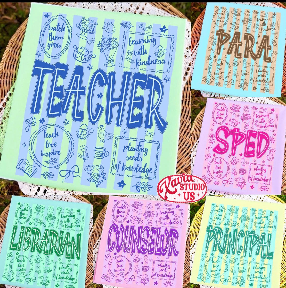 Title School Stripes