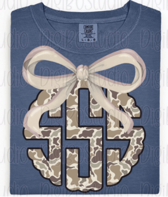 Camo Monogram (Gildan)