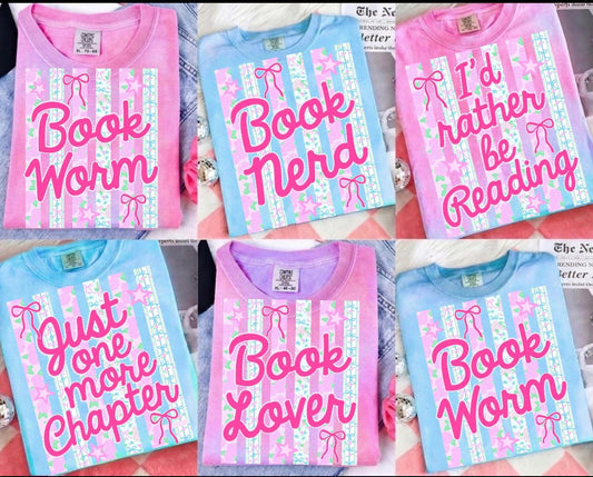 Book worm Book lover Book nerd