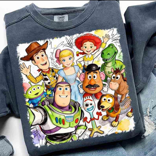 Toy Story watercolor