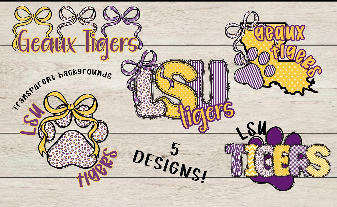 LSU •you pick design•