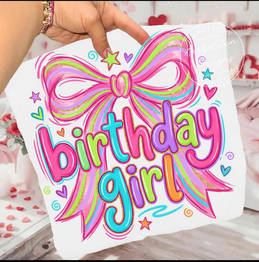 Birthday Girl Bow