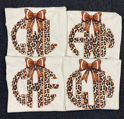 Football Monogram (Gildan)