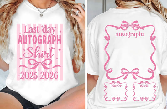 Girls Last Day Sign