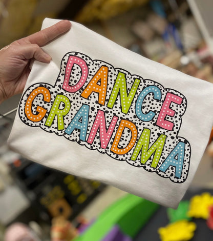 Dance Grandma Dalmatian Print