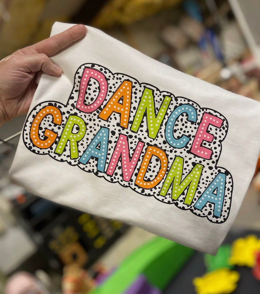 Dance Grandma Dalmatian Print