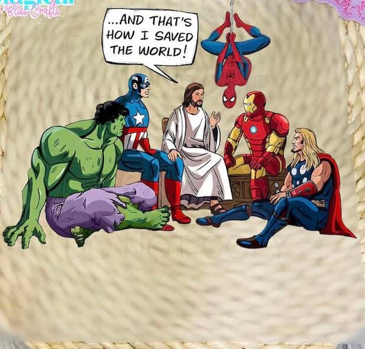 Jesus is THE superhero
