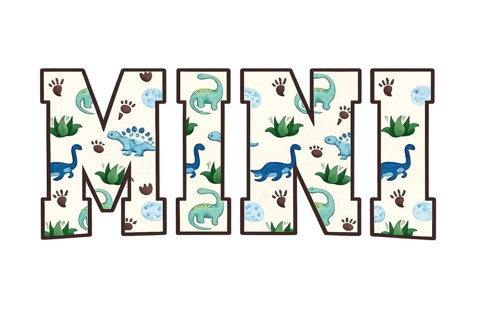 Mini Dino/ Matching Mama