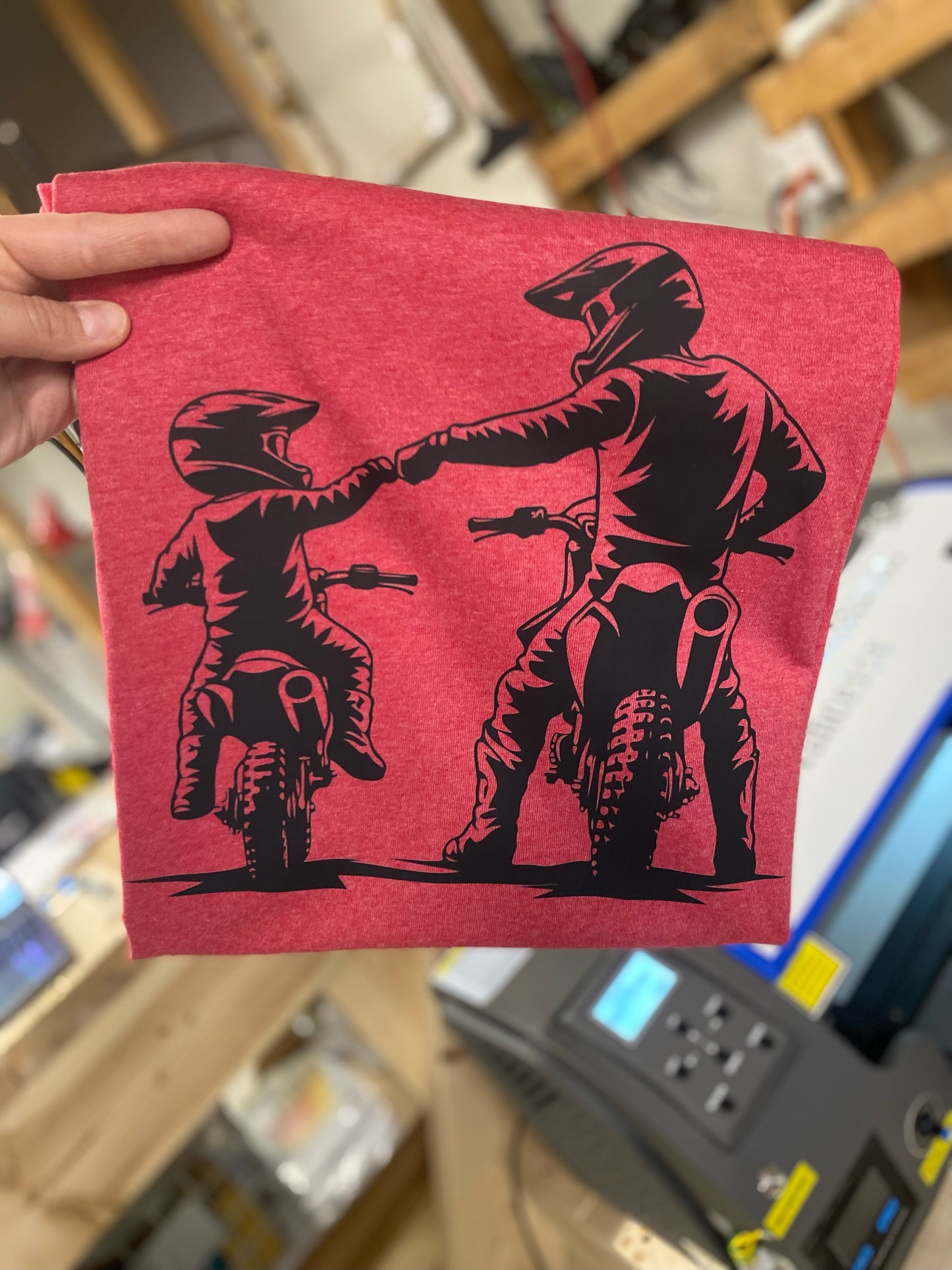 Father and Son Motocross