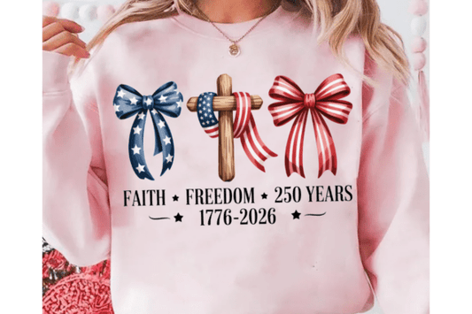 USA Bow centered in Christ