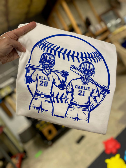 Custom Softball Girls
