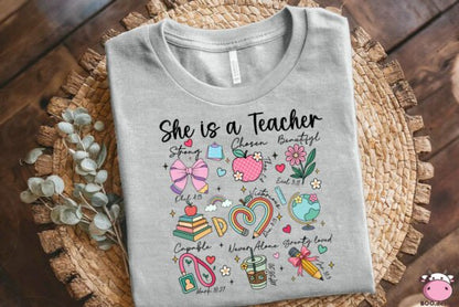 She is a Teacher (Gildan)