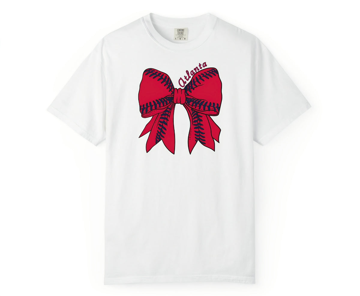 Atlanta Braves Bow-red