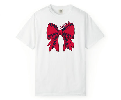 Atlanta Braves Bow-red