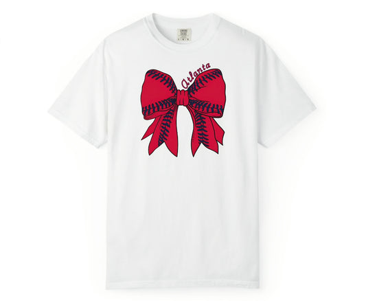 Atlanta Braves Bow-red